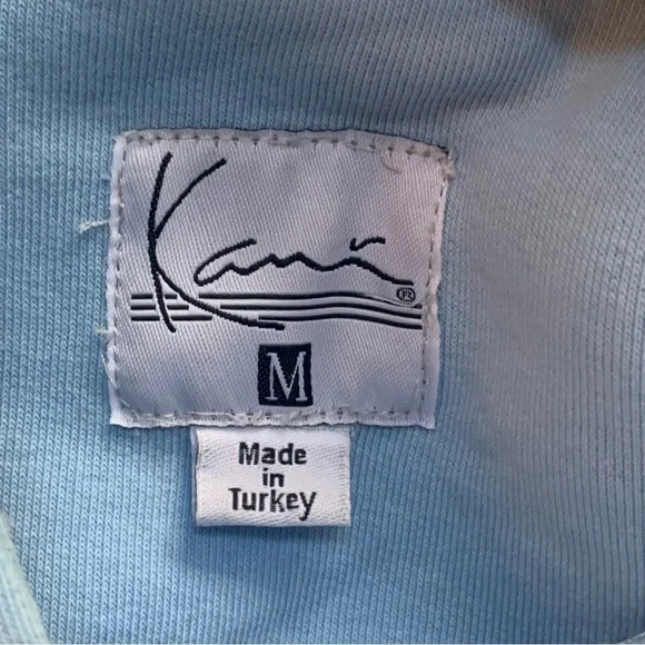 Karl Kani Signature Essential Pullover Hoodie | M | Light Blue NEW!! - Picture 11 of 14
